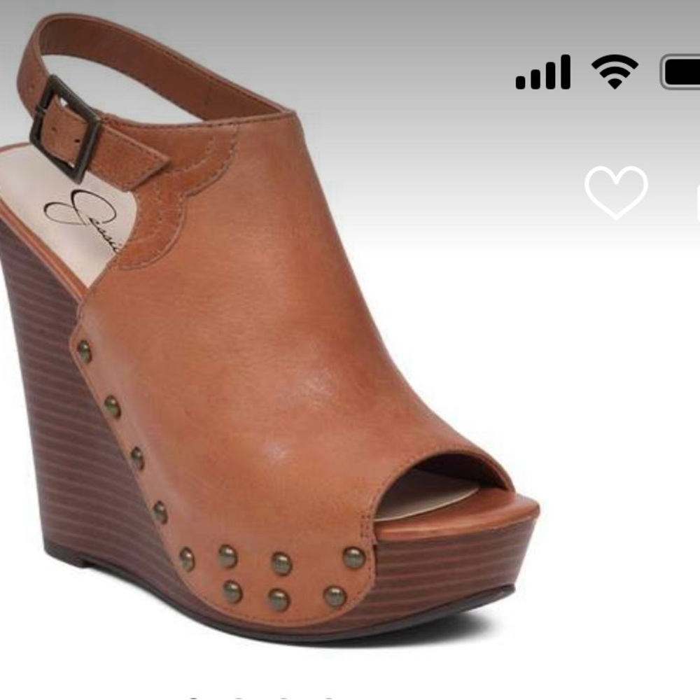 Jessica Simpson Sling Back Wedge Sandal